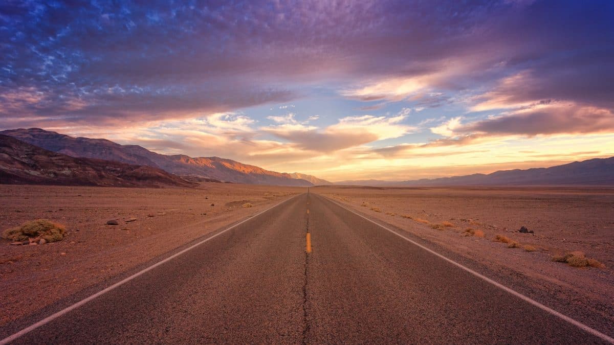 Death Valley dans l'Ouest Américain